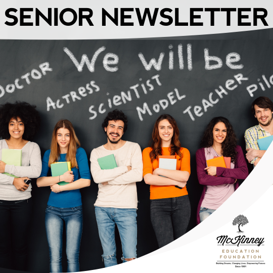 College Advisors Senior Newsletter Cover 2024